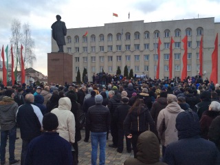 Марш нетунеядцев в Гродно 15 марта 2017. Фото: ПЦ Весна
