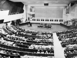 Общий план зала заседаний Хельсинкской конференции, 31 июля 1975 г.