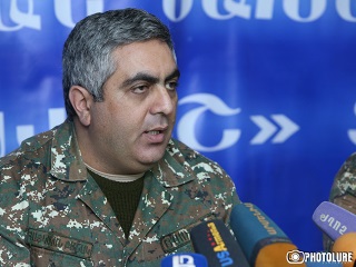 Пресс-секретарь Минобороны Армении Арцрун Ованнисян