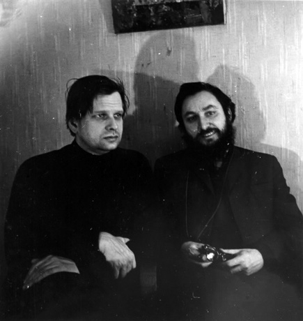 Томас Венцлова и Михаил Мильчик. Ленинград. 1977 © Archive of Ramūnas Katilius and Elė Katilienė