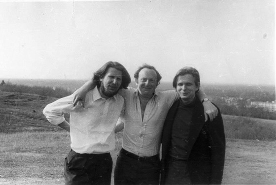 Рамунас Катилюс, Иосиф Бродский и Томас Венцлова. 1972 © Archive of Ramūnas Katilius and Elė Katilienė